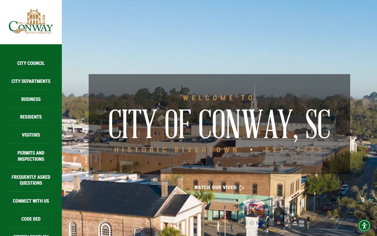 City of Conway government website