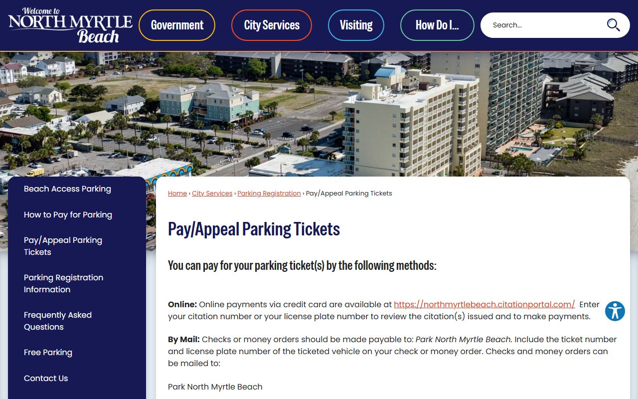 Horry County Public Index for Myrtle Beach court records