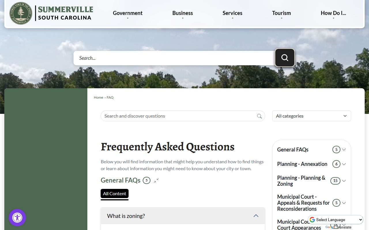 Dorchester County government website and public records portal